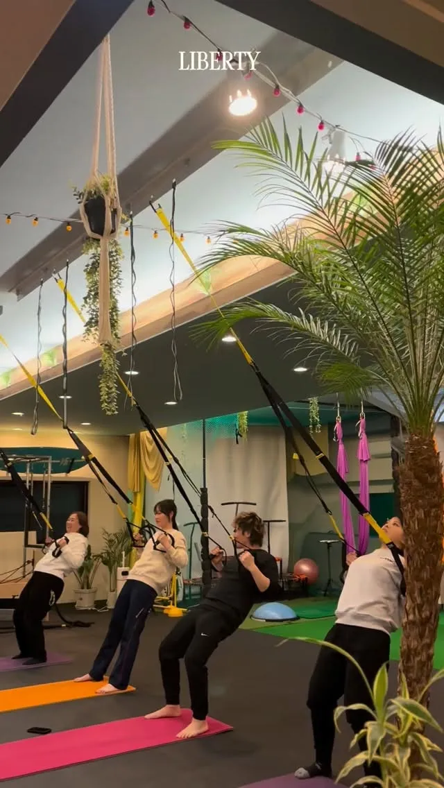 リバティーならではのTRXレッスン