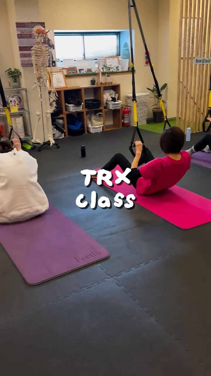 リバティーならではのTRXレッスン✨